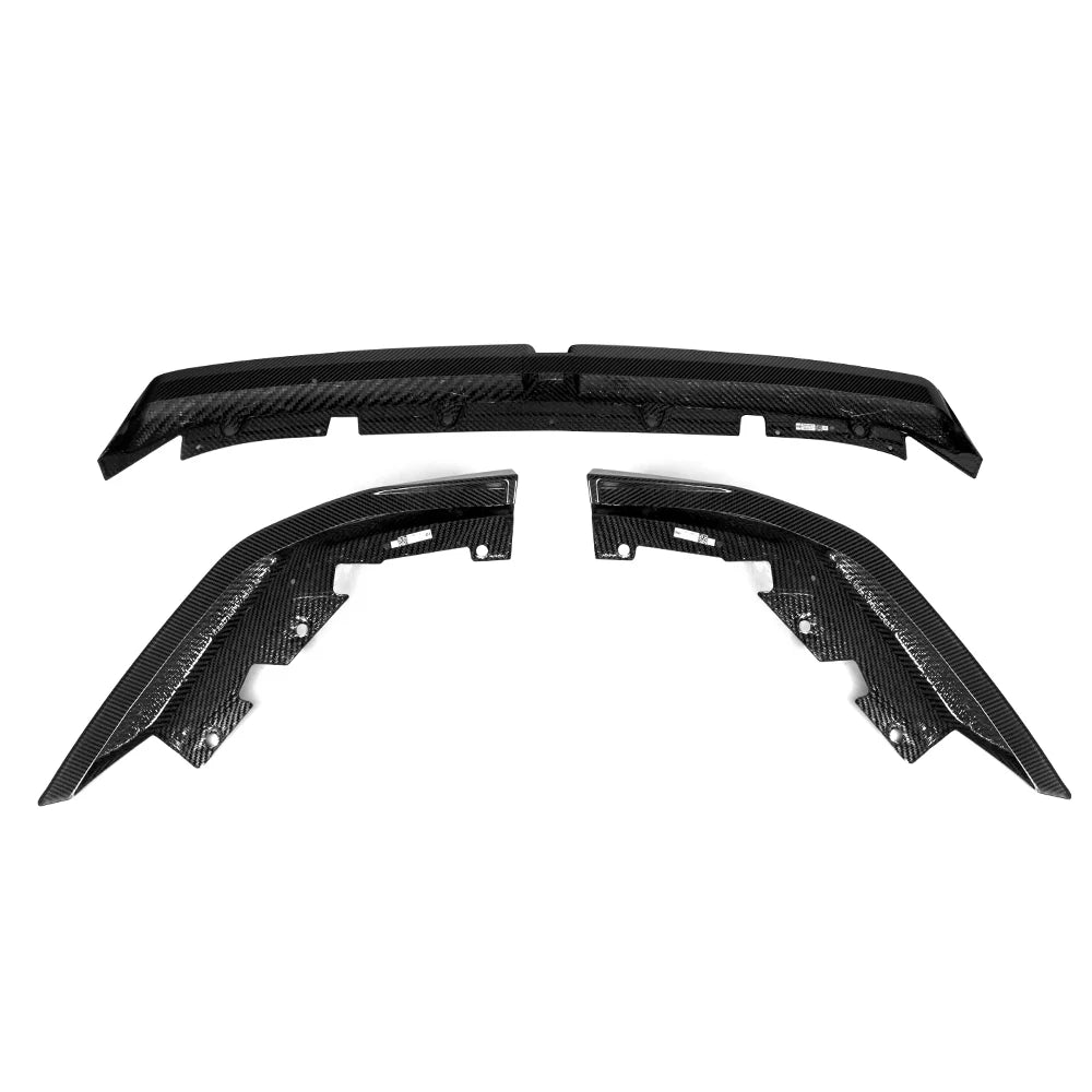 Prepreg Carbon Fiber SQ V2 Front Splitter Lip - BMW M5 G90 G99 4-Door 2025+
