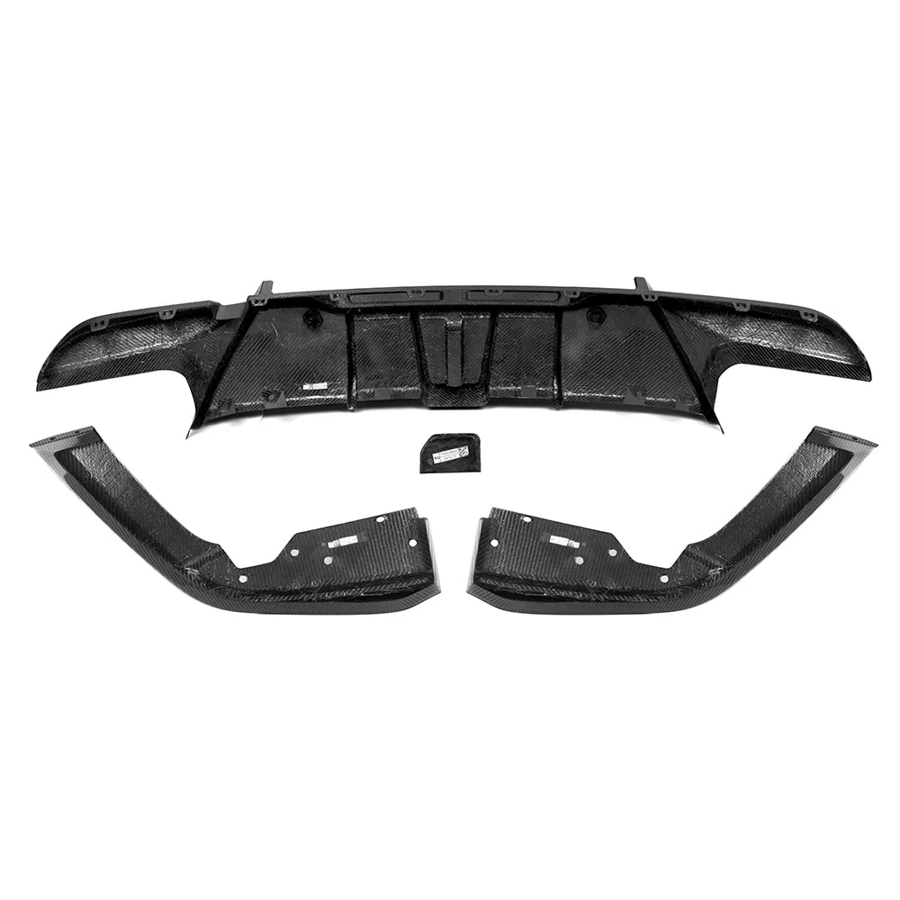 SQ Prepreg Carbon Fiber Diffuser - BMW X6M F96 LCI / prelci