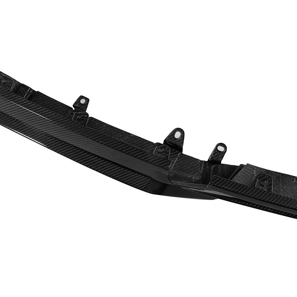 Carbon Fiber SQ Rear Diffuser W Brake Light - BMW X5M F95 LCI / G05 LCI