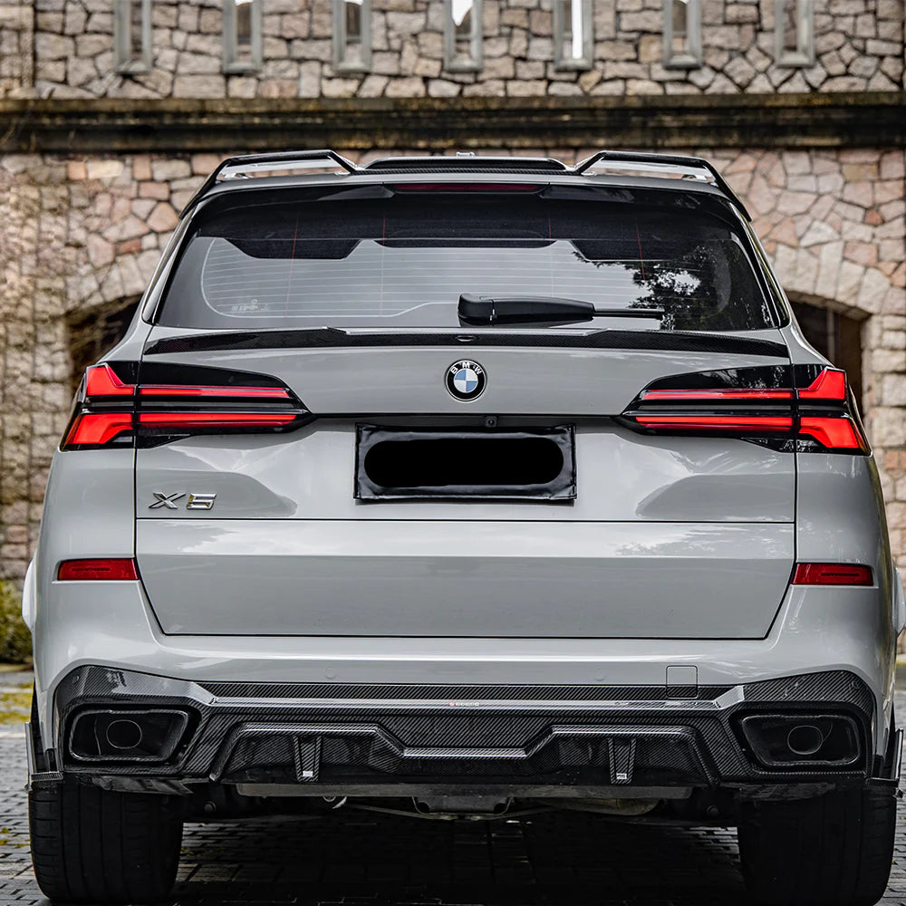 Carbon Fiber Rear Middle Spoiler - BMW X5 G05