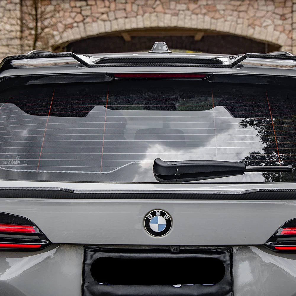 Carbon Fiber Rear Middle Spoiler - BMW X5 G05