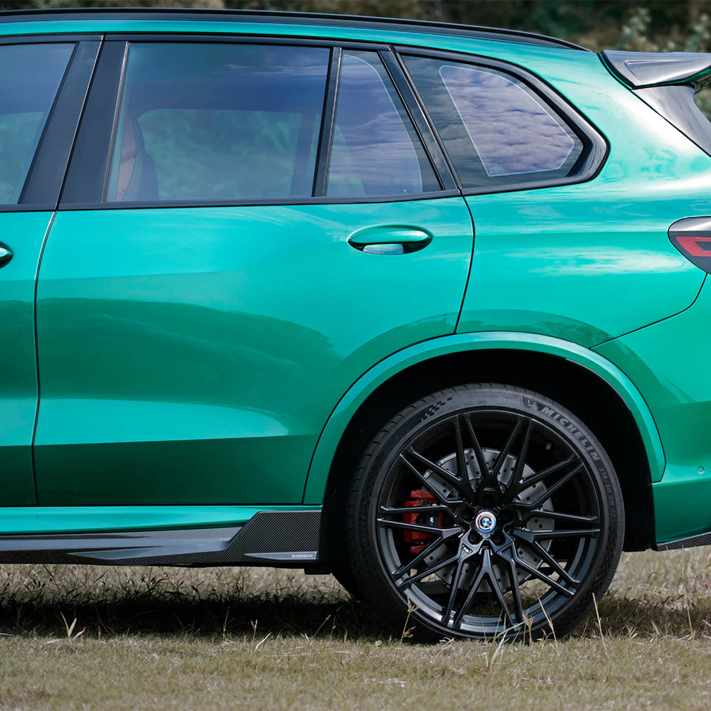 SQ Carbon Fiber Side Skirt - BMW X5 G05 X5M F95 LCI