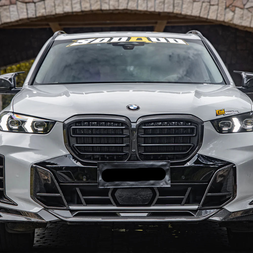 Carbon Fiber Front Center Trim - BMW X5 G05 LCI