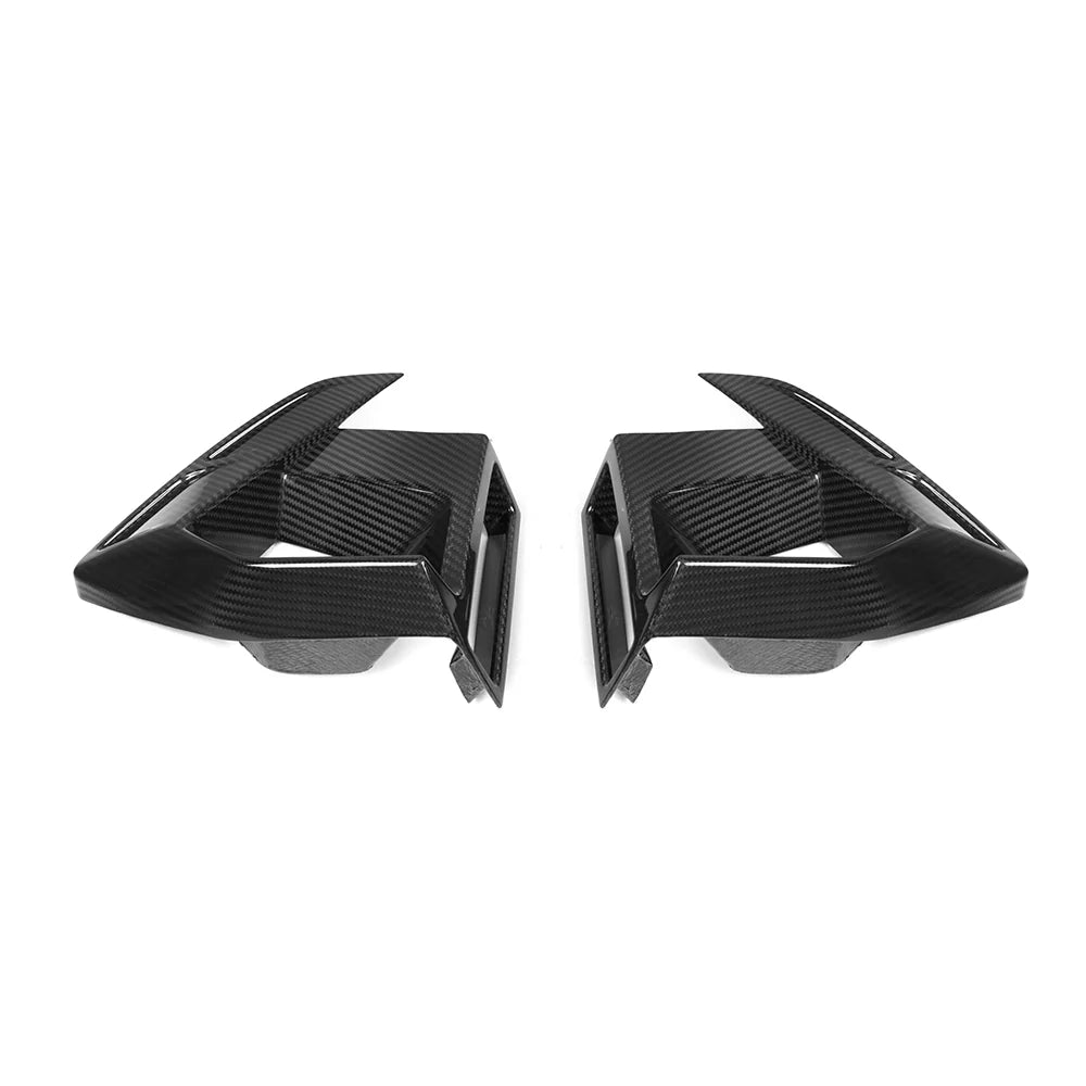 BMW X3M F97 LCI Front Bumper Air Ducts In Prepreg Carbon Fiber