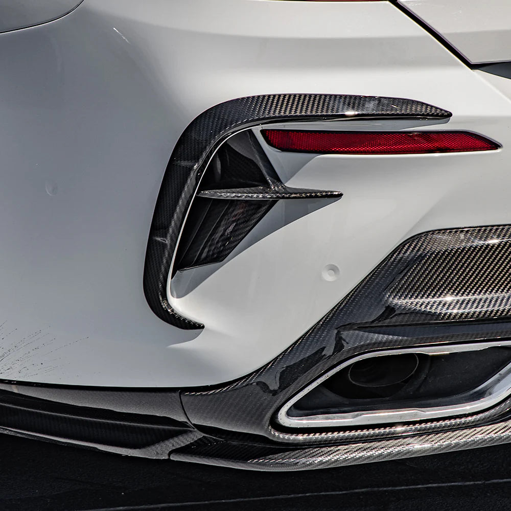 Carbon Fiber Rear Vent Trim - BMW 8 series G14 G15 G16