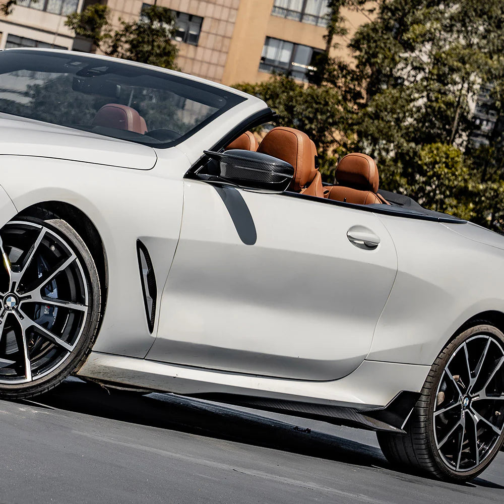 SOOQOO Carbon Fiber Side Skirt - BMW M8 & 8 Series