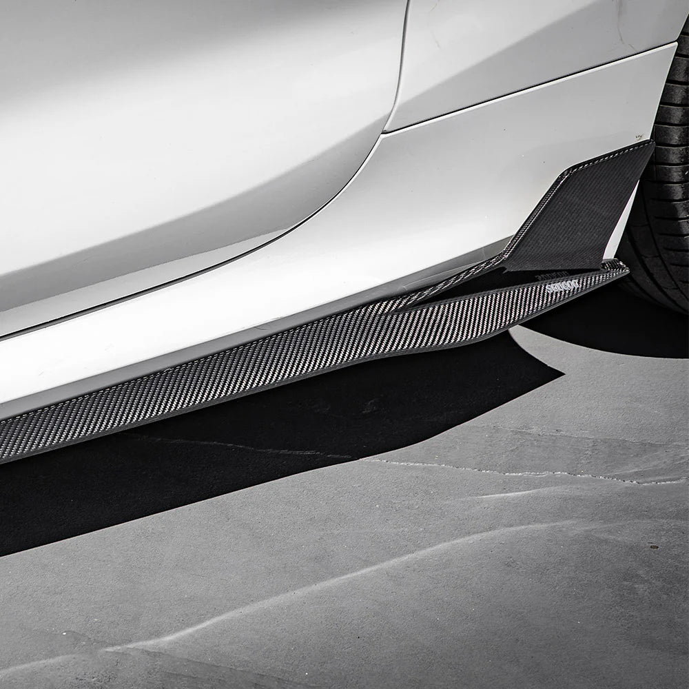 SOOQOO Carbon Fiber Side Skirt - BMW M8 & 8 Series