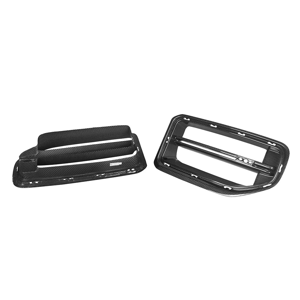 Prepreg Carbon Fiber SQ V3 Front Grille Inserts - BMW M2 G87