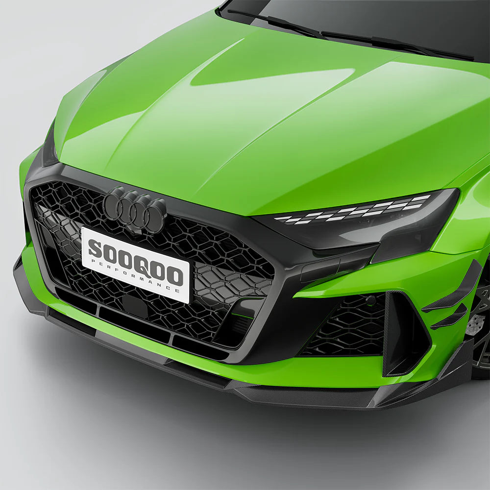 AUDI RS3 8.5Y Facelift Front Lip In Prepreg Carbon Fiber
