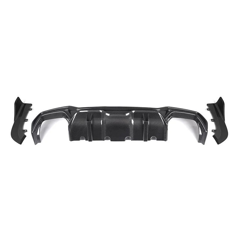 SQ Style Carbon Fiber Rear Diffuser - BMW G22 / G23 4 Series