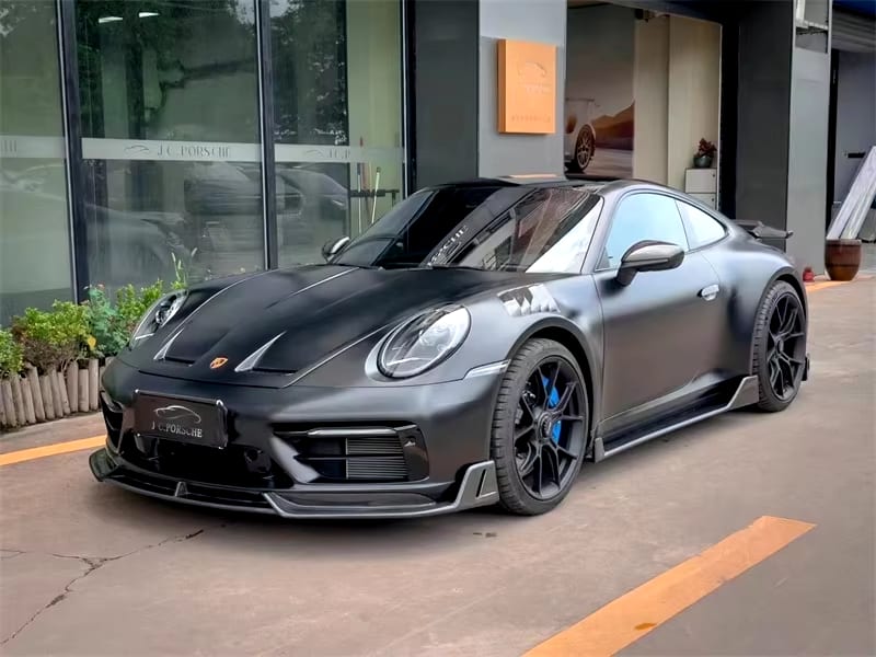 Dry Carbon Fiber DP Style Front Lip - Porsche 911 992 992.2 2019-2023