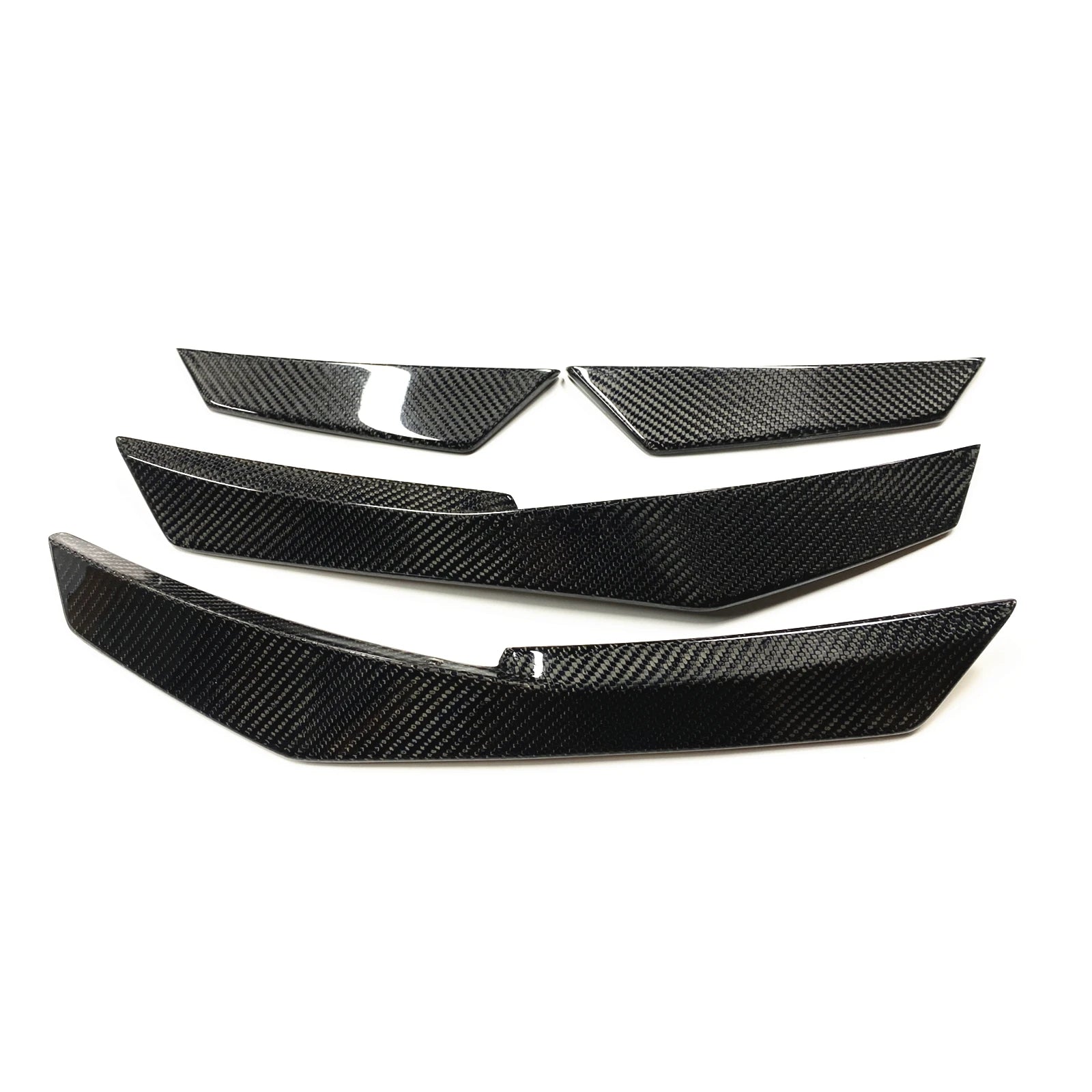 Carbon Fiber Front Side Splitter Canard - Audi R8