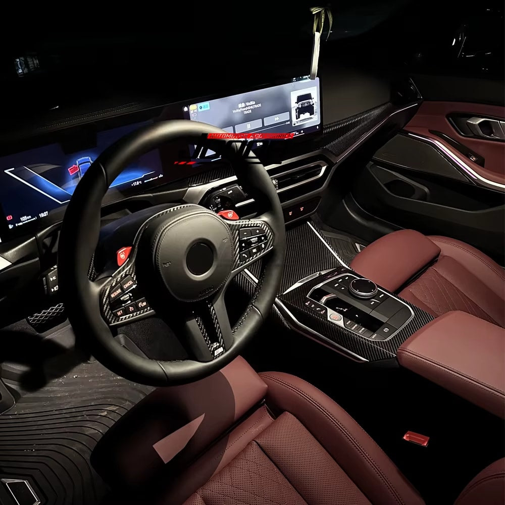 Carbon Fiber Interior Trim Set - BMW G42 2 Series / G87 M2 / BMW G80 M3 LCI / BMW G20 3 series LCI