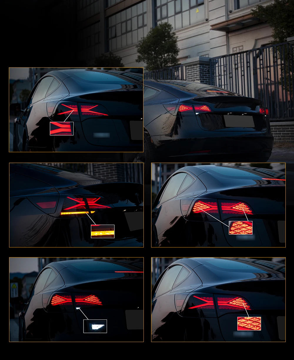 LED Tail Lights - Tesla Model Y / Model 3