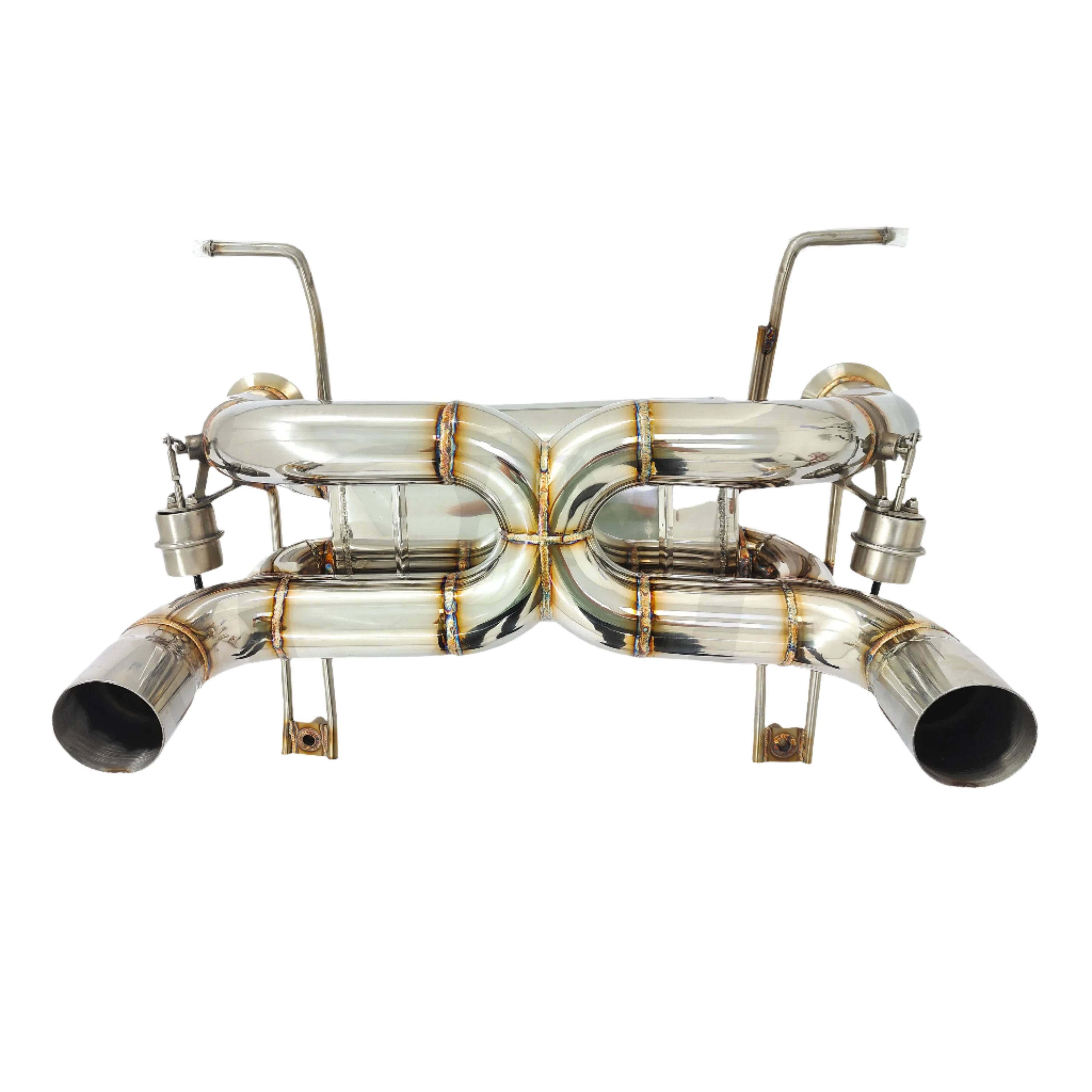 Valved SS304  Exhaust System Axle-back "SVJ" Style - Lamborghini Aventador LP700 LP740