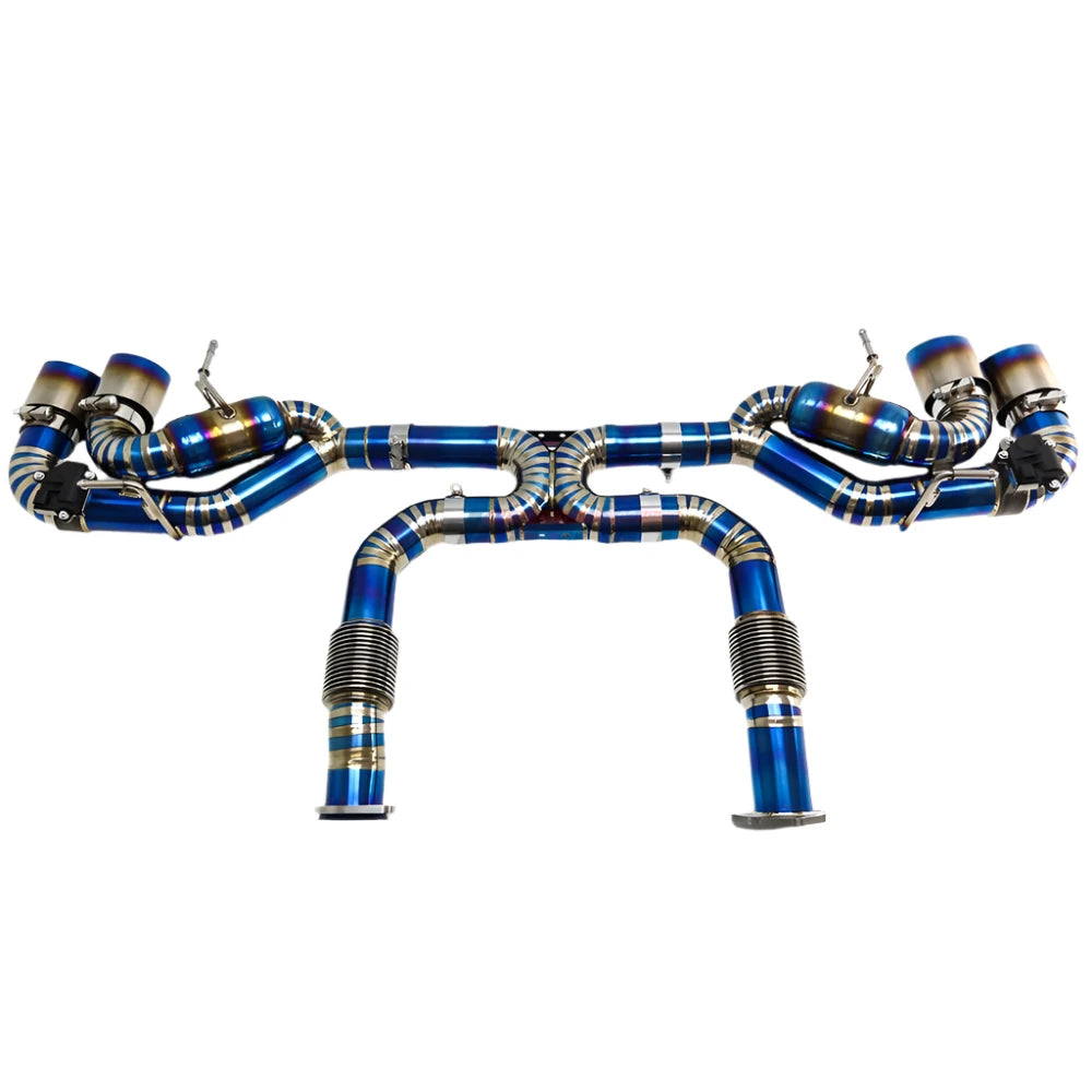 Titanium Full Valved Exhaust - 2020 - 2024 Corvette C8