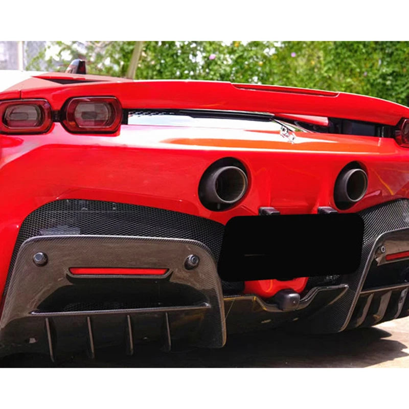 Carbon Fiber Rear Diffuser - Ferrari SF90