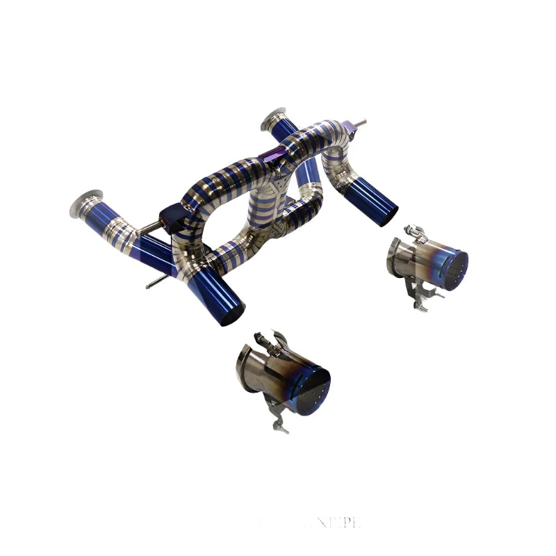 Titanium Alloy Exhaust Catback - Lamborghini Aventador SVJ LP770-4