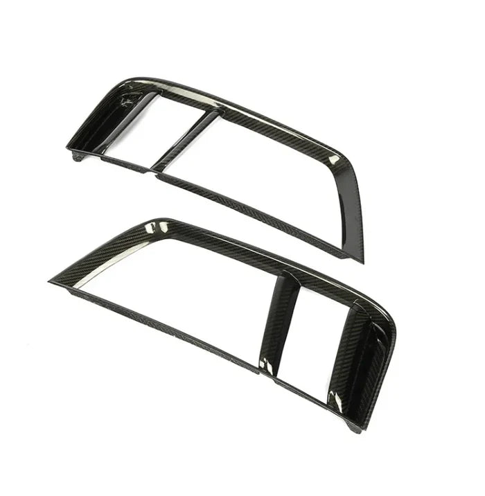 Carbon FIber Rear Bumper Grill Inserts - Audi R8 Gen 2