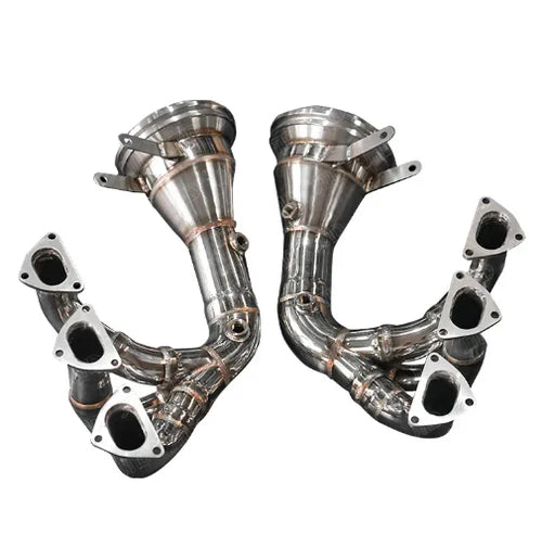 Stainless Steel Exhaust Headers - Porsche 992 GT3 2022-2023