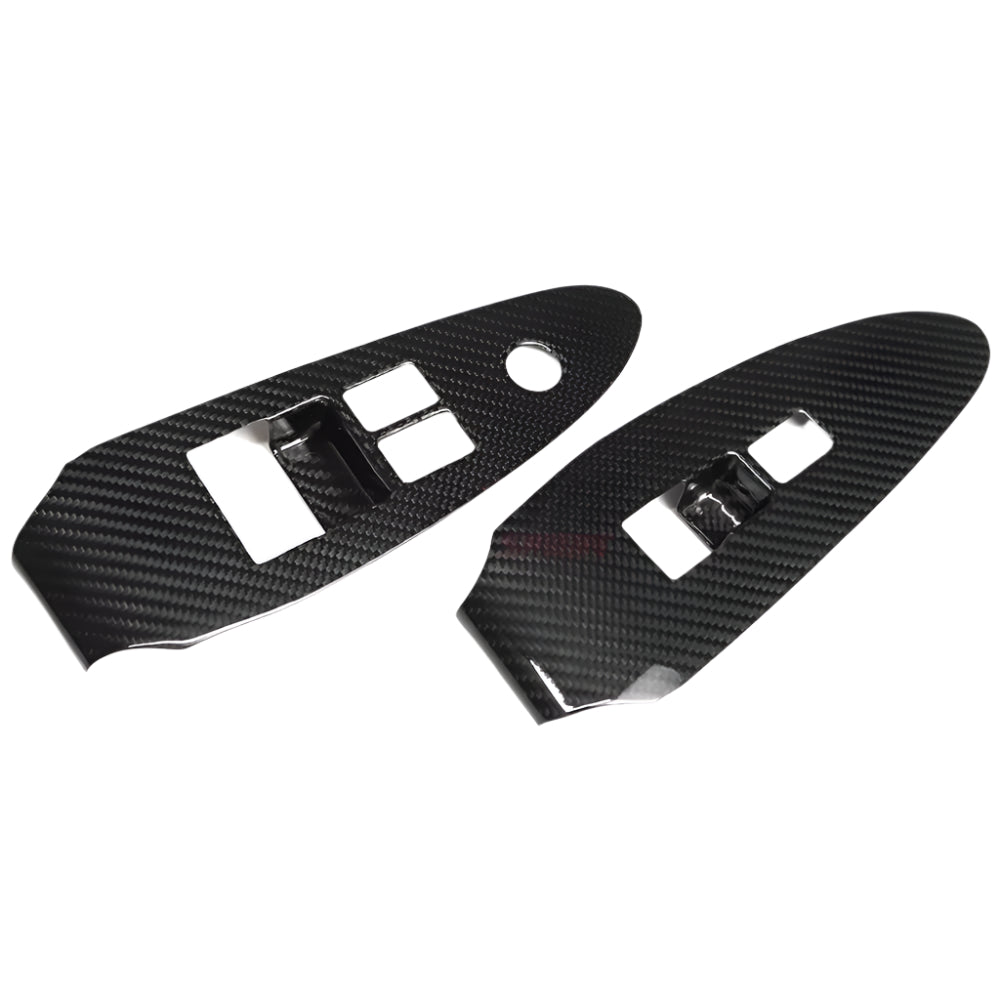 Carbon Fiber Door Panel Window button Trim - Nissan Z Fairlady Z RZ34 400Z 2023-2025