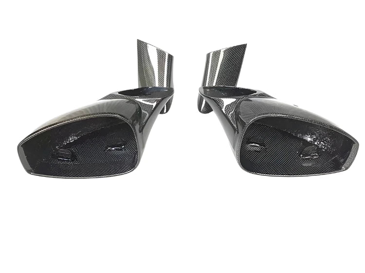 C Style Carbon Fiber Side Mirror Caps -  Ferrari 488 GTB Spider