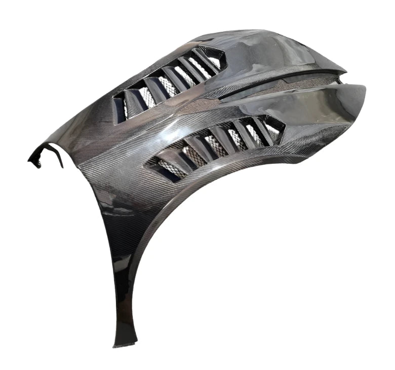 V Style Carbon Fiber Vented Front Fenders - Lamborghini Huracan LP580 & LP610