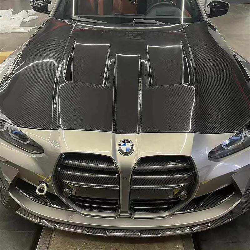 Prepreg Carbon Fiber AN Style Hood Replacement - BMW G80 M3 & G82 / G83 M4