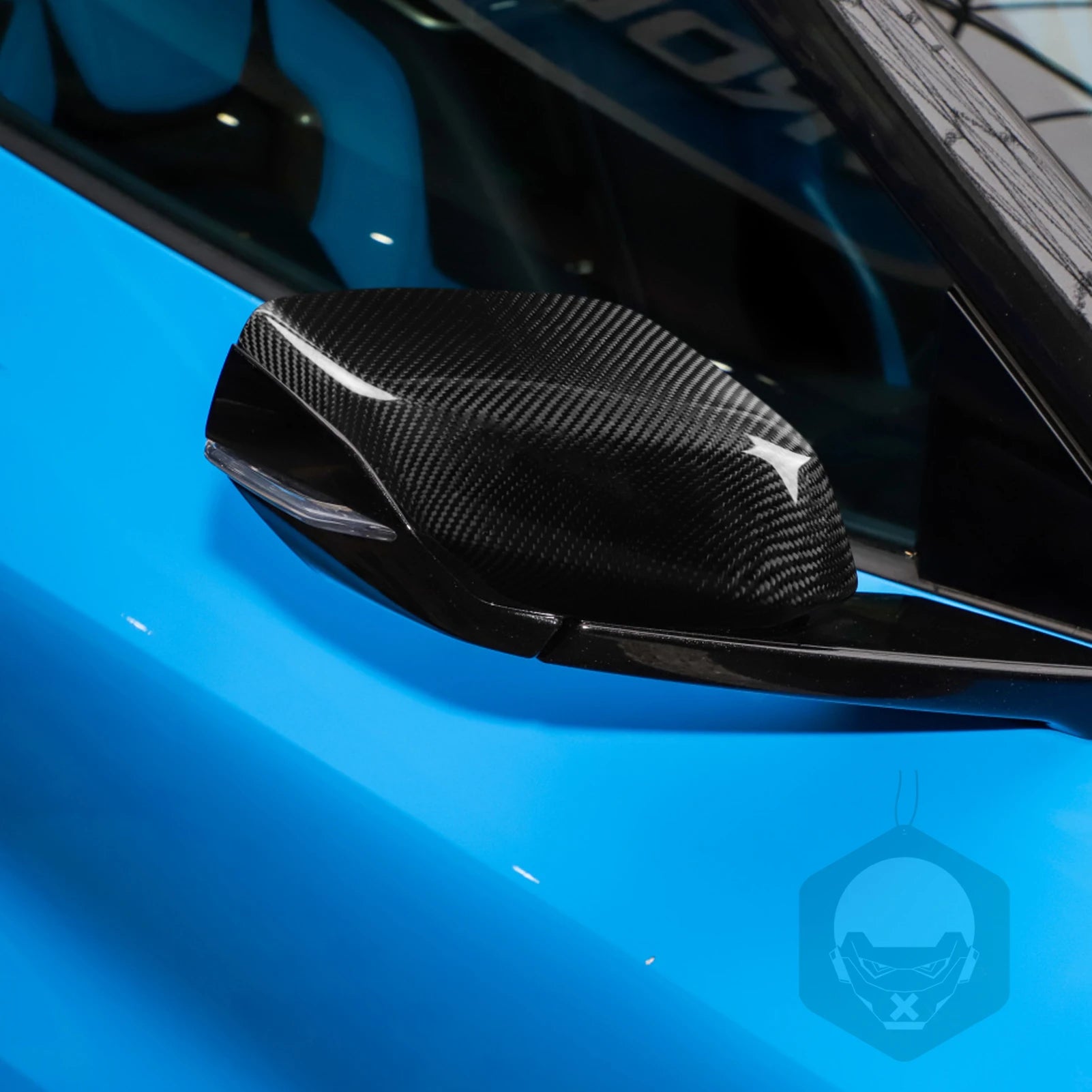 Carbon Fiber Mirror Caps -  Corvette C8 20-22