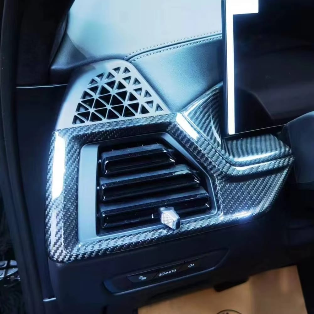 Dry Carbon Dashboard Cover Panels - BMW X5 X5M G05 LCI G06 G07 2023+