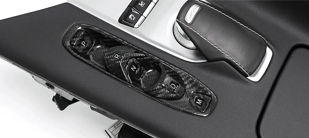 Carbon Fiber Interior Shifter Trim - Corvette C8