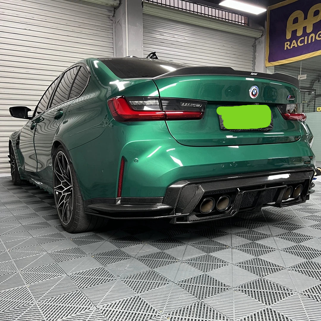 Carbon Fiber PSM Style Rear Diffuser - BMW G80 M3 & G82/G83 M4