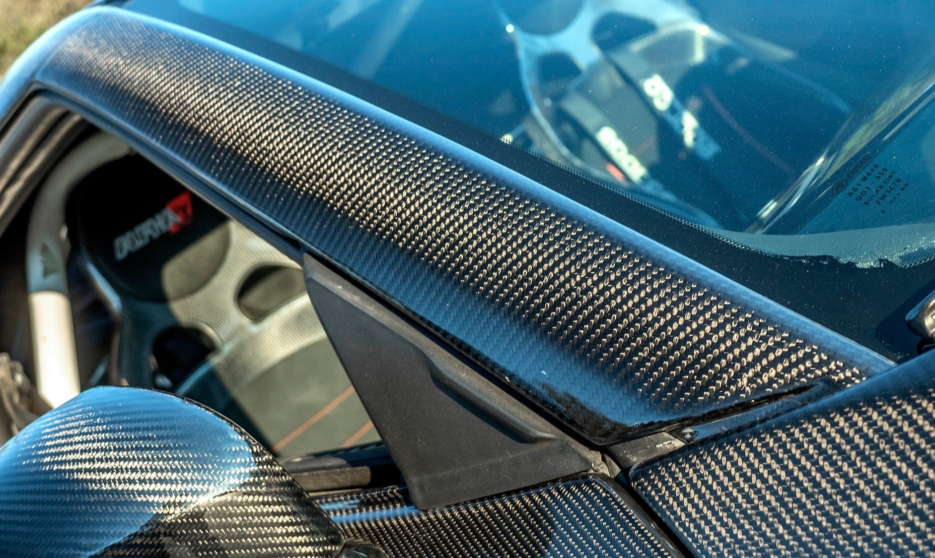 Carbon Fiber Car A Pillar -  Nissan GTR R35