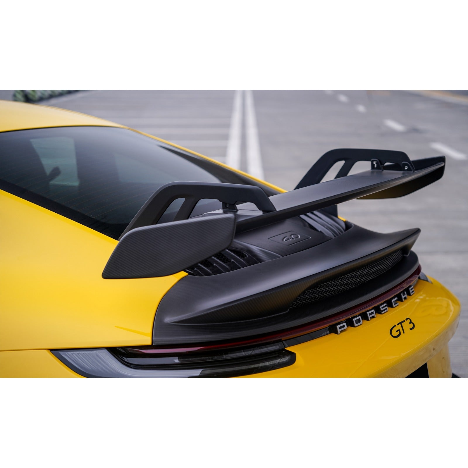 GT3 Style Rear Engine Cover Lid - Porsche 911 992