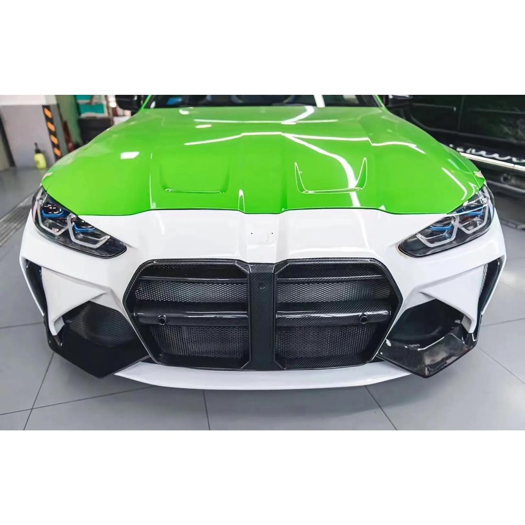 Carbon Fiber AD Style Front Bumper W/ Front Lip - BMW G80 M3/G82/G83 M4