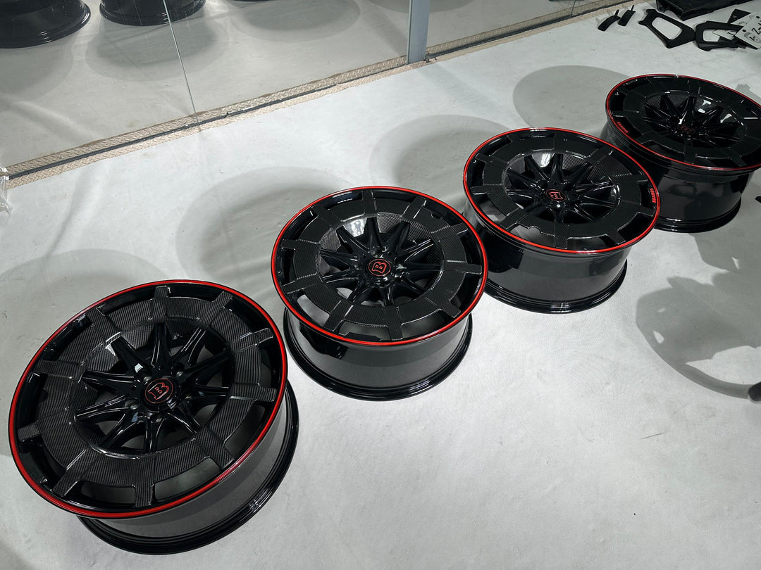 Carbon Fiber B Style Wheels - Mercedes G Class W464 900 X167 GLS GLS450 GLS63 AMG 2020+
