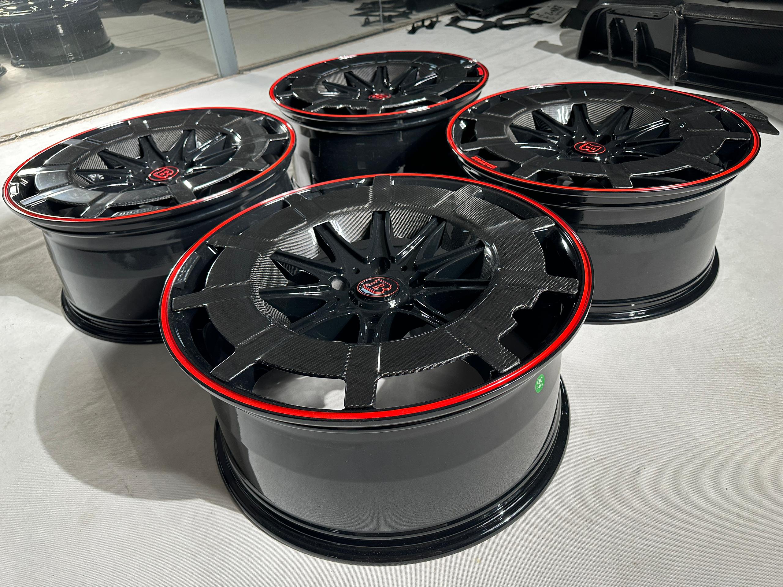 Carbon Fiber B Style Wheels - Mercedes G Class W464 900 X167 GLS GLS450 GLS63 G wagon AMG 2020+