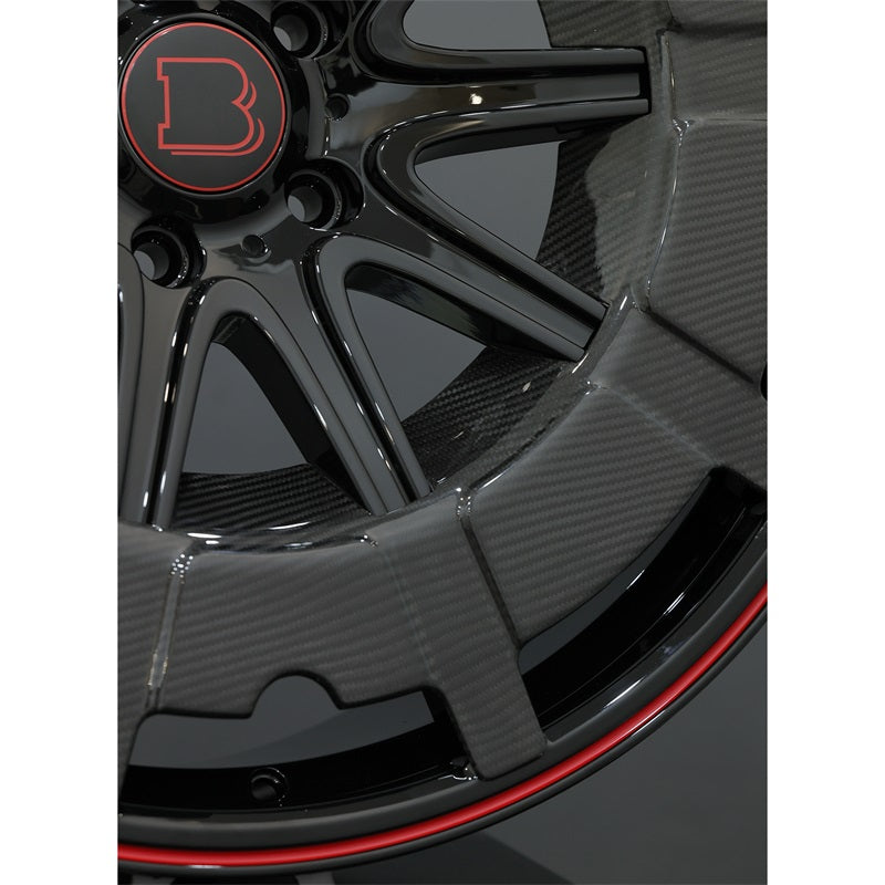 Carbon Fiber B Style Wheels - Mercedes G Class W464 900 X167 GLS GLS450 GLS63 G wagon AMG 2020+