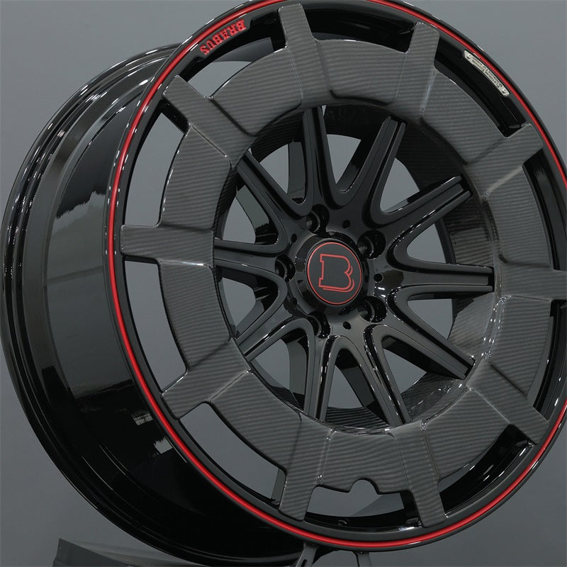 Carbon Fiber B Style Wheels - Mercedes G Class W464 900 X167 GLS GLS450 GLS63 G wagon AMG 2020+