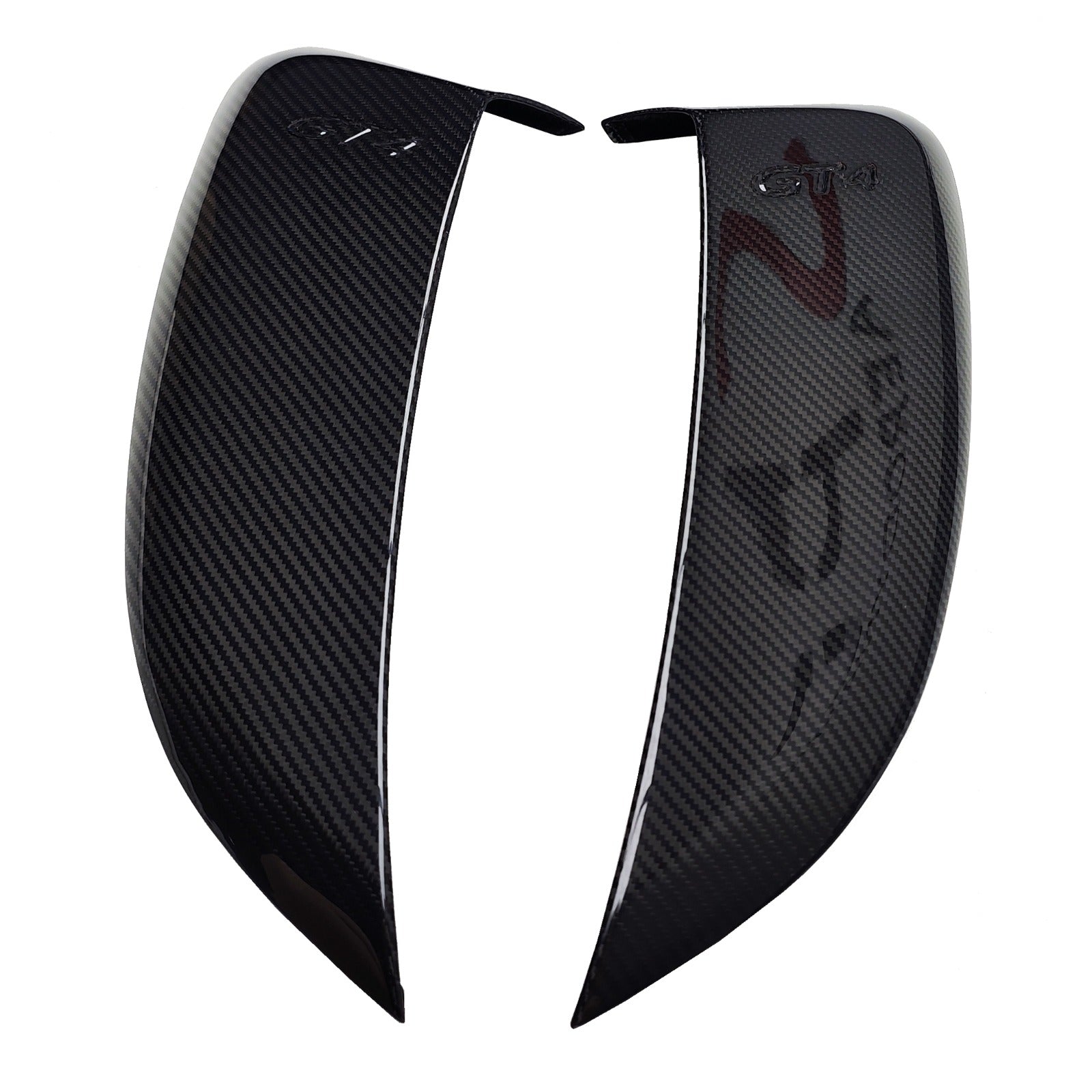 Dry Carbon Fiber GT4 Style  Side Air Intake Vents - Porsche 718 2016+