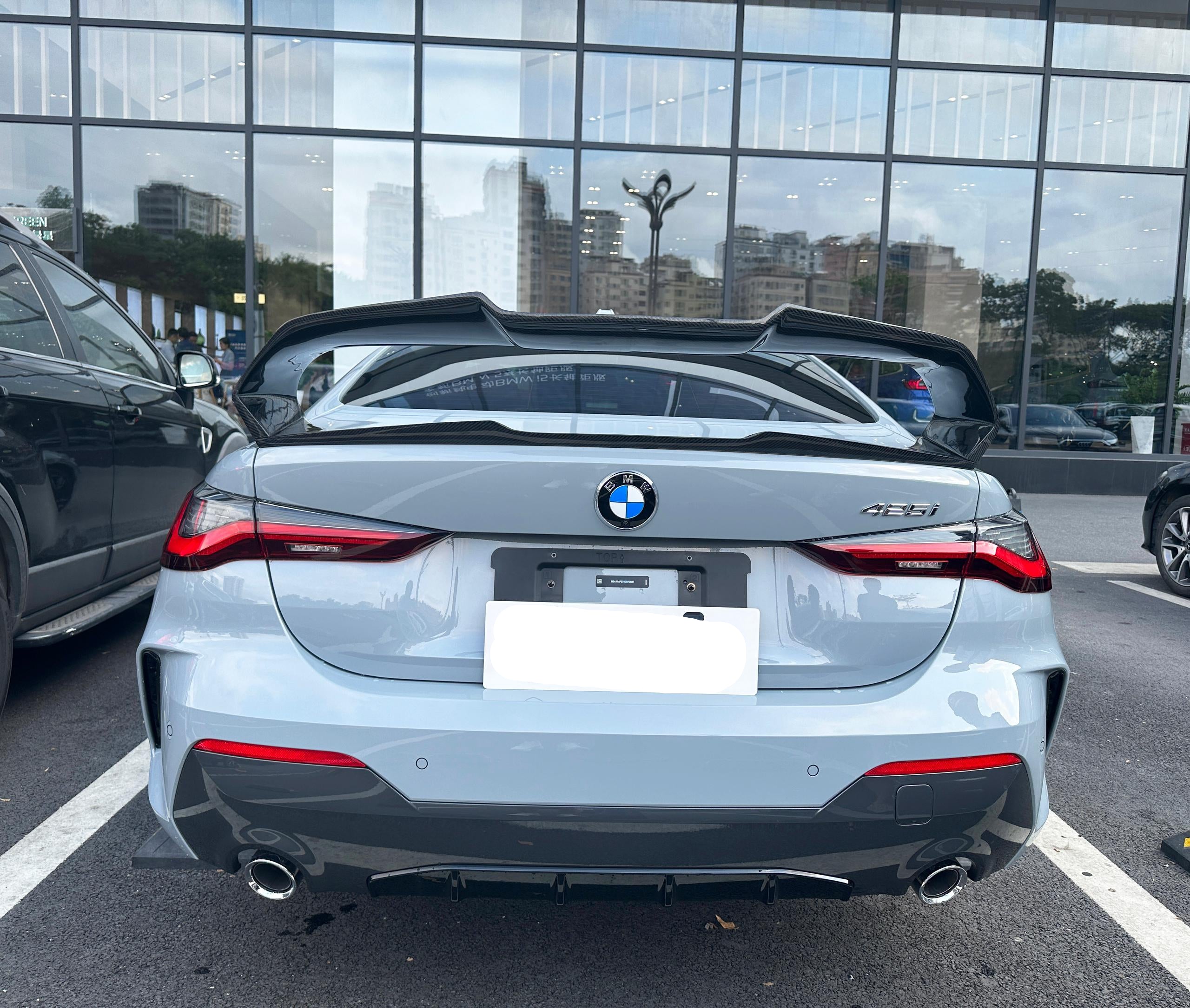 Carbon Fiber Rear Spoiler Wing - BMW BMW G82 M4 / G22 4 Series