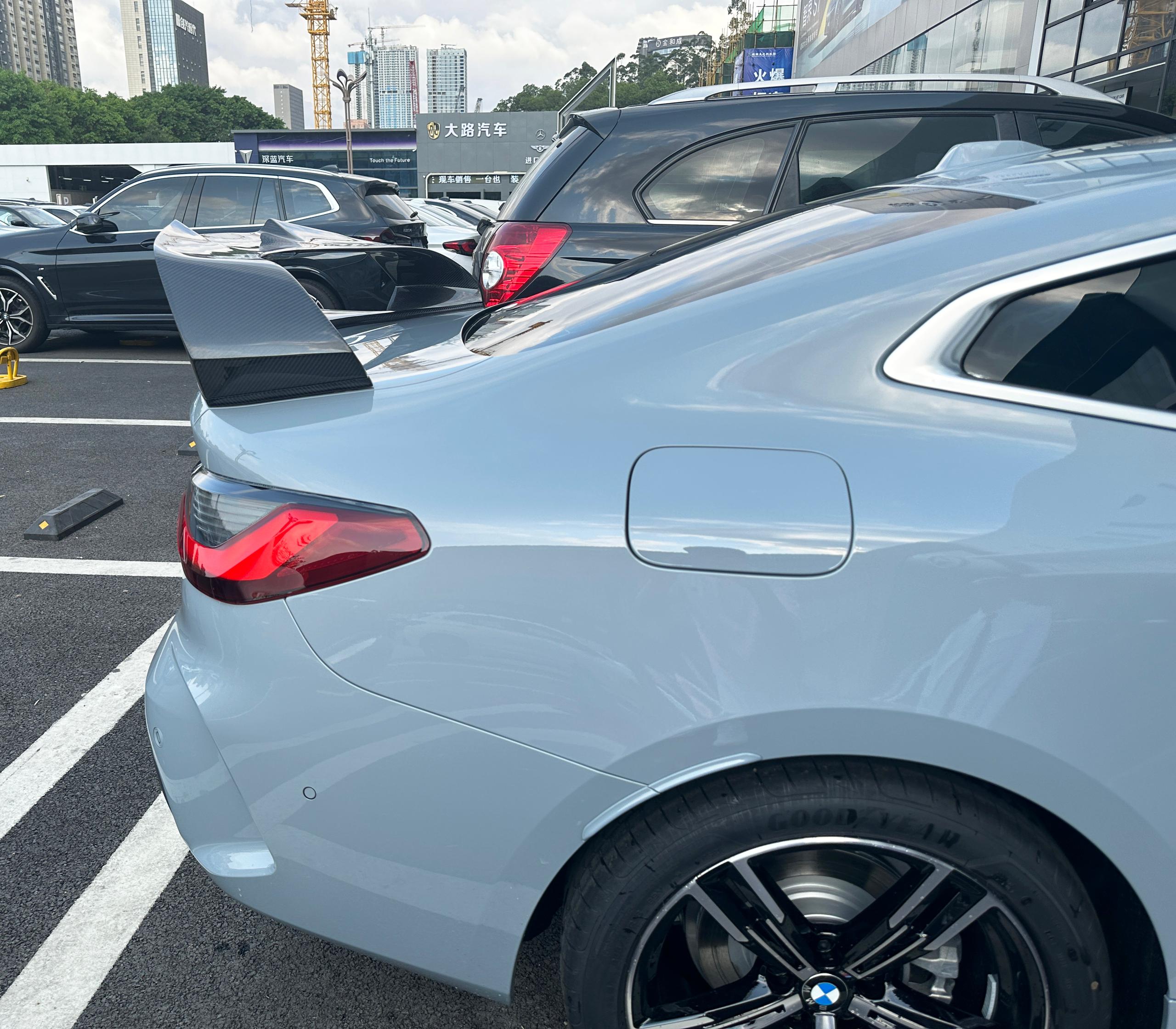 Carbon Fiber Rear Spoiler Wing - BMW BMW G82 M4 / G22 4 Series