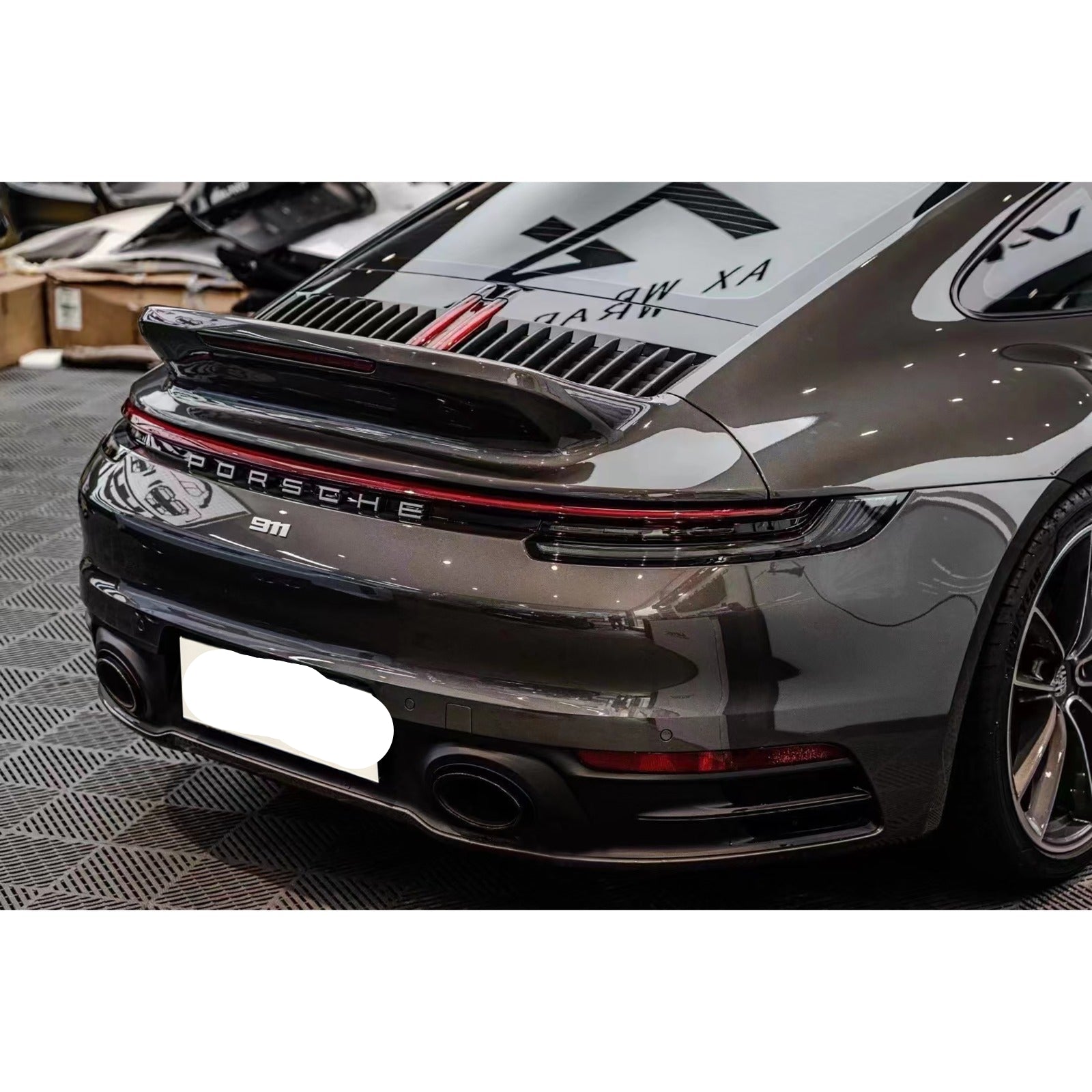Carbon Fiber Duckbill Spoiler Replacement - Porsche Carrera 911 992