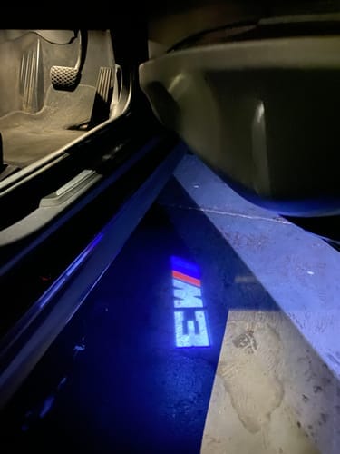 Welcome Door Flood Light Projectors - BMW