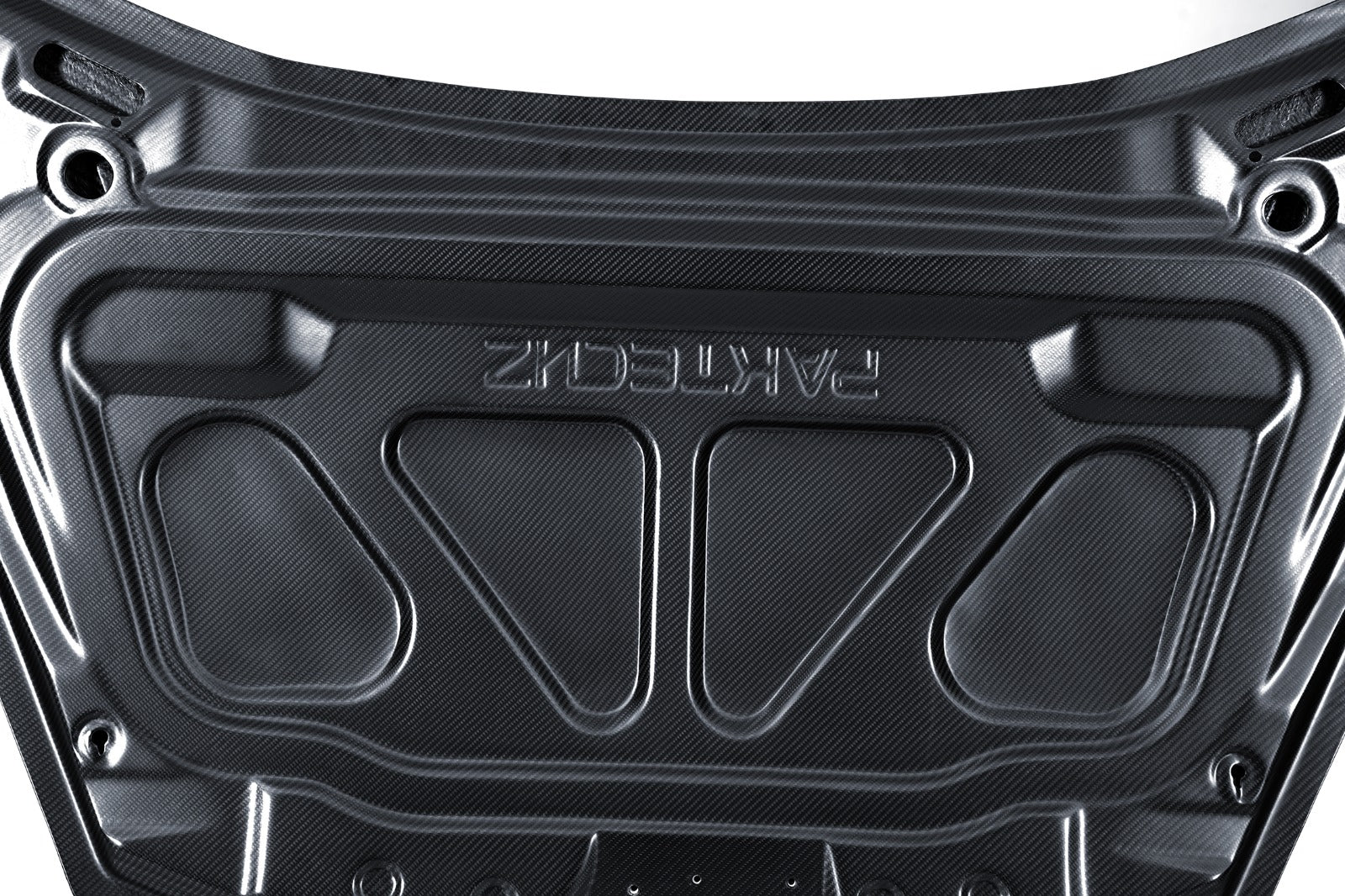 Paktechz Prepreg Dry Carbon Fiber Front Engine Bonnet Hood V2 - Lamborghini Huracán LP580 / LP610 / EVO