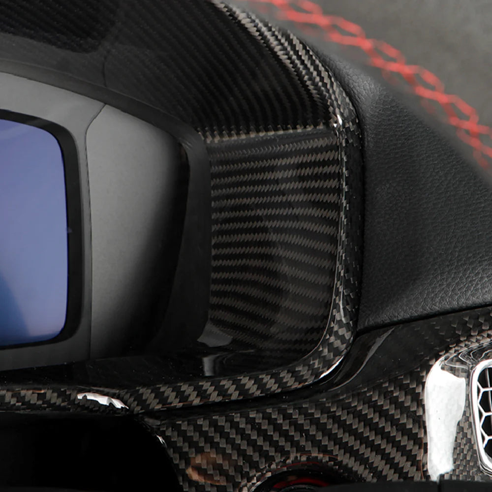 Carbon Fiber Instrument Panel Frame Cover Trim - Honda Civic Type R FL5