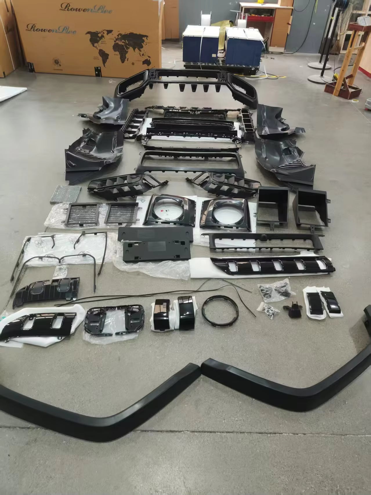 W465 G63 Front end Conversion Kit - Mercedes G Class G Wagon W463A W464 W465 G500 G400 G350 G550 2018+