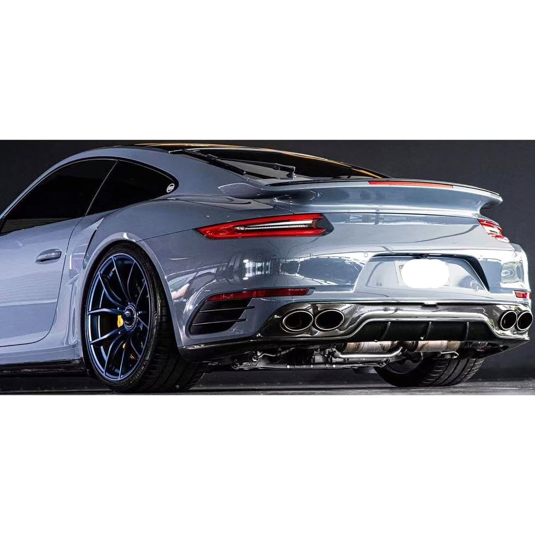 Carbon Fiber Rear Diffuser - Porsche 991.1 991.2 911 Turbo
