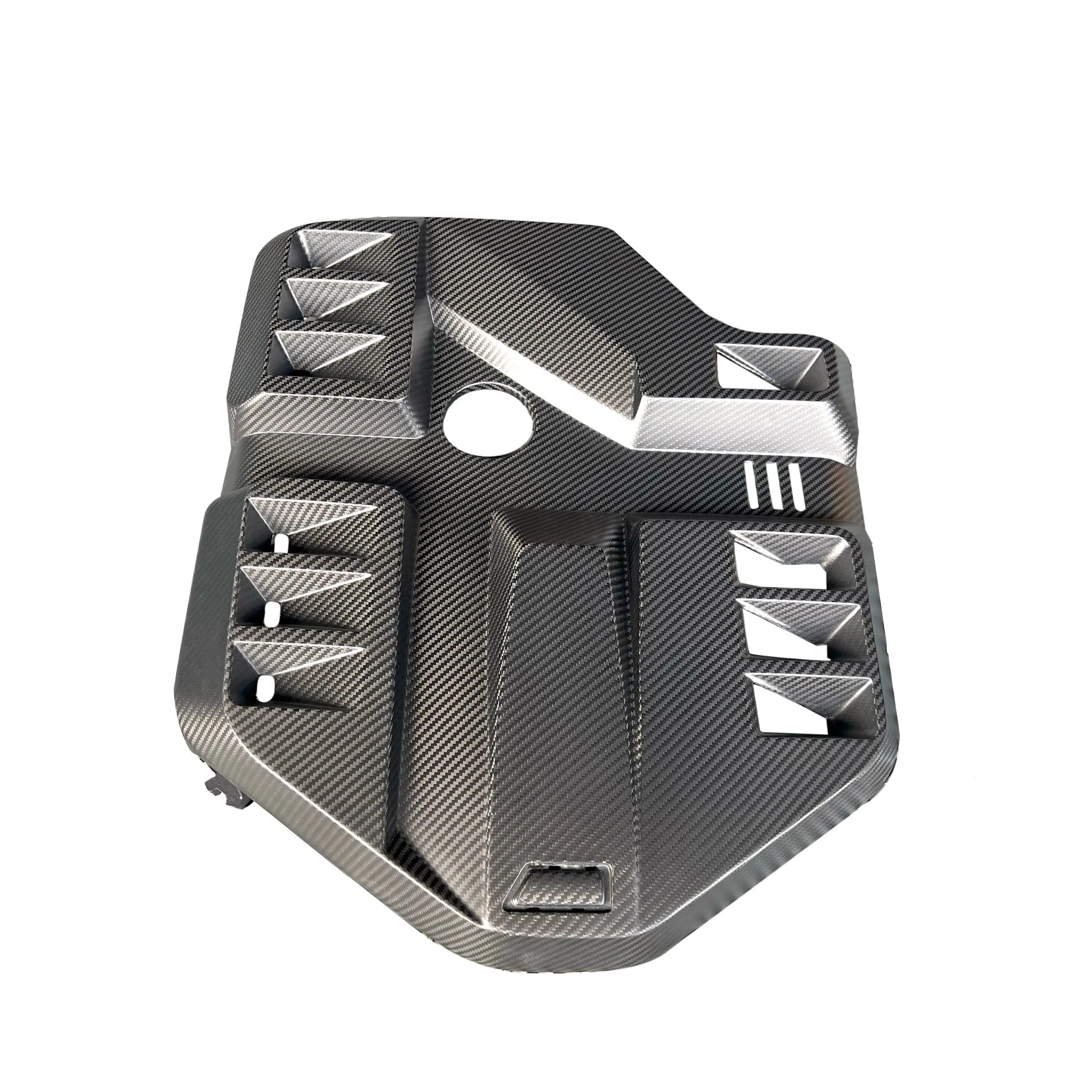 Carbon Fiber Engine Cover Big Size Replacement - BMW G87 M2 M3 G80 G81 M4 G82 G83