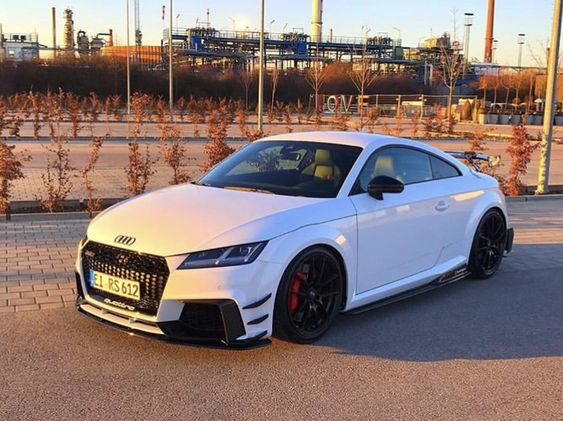 Carbon Fiber Front Splitter - Audi TTRS MK3